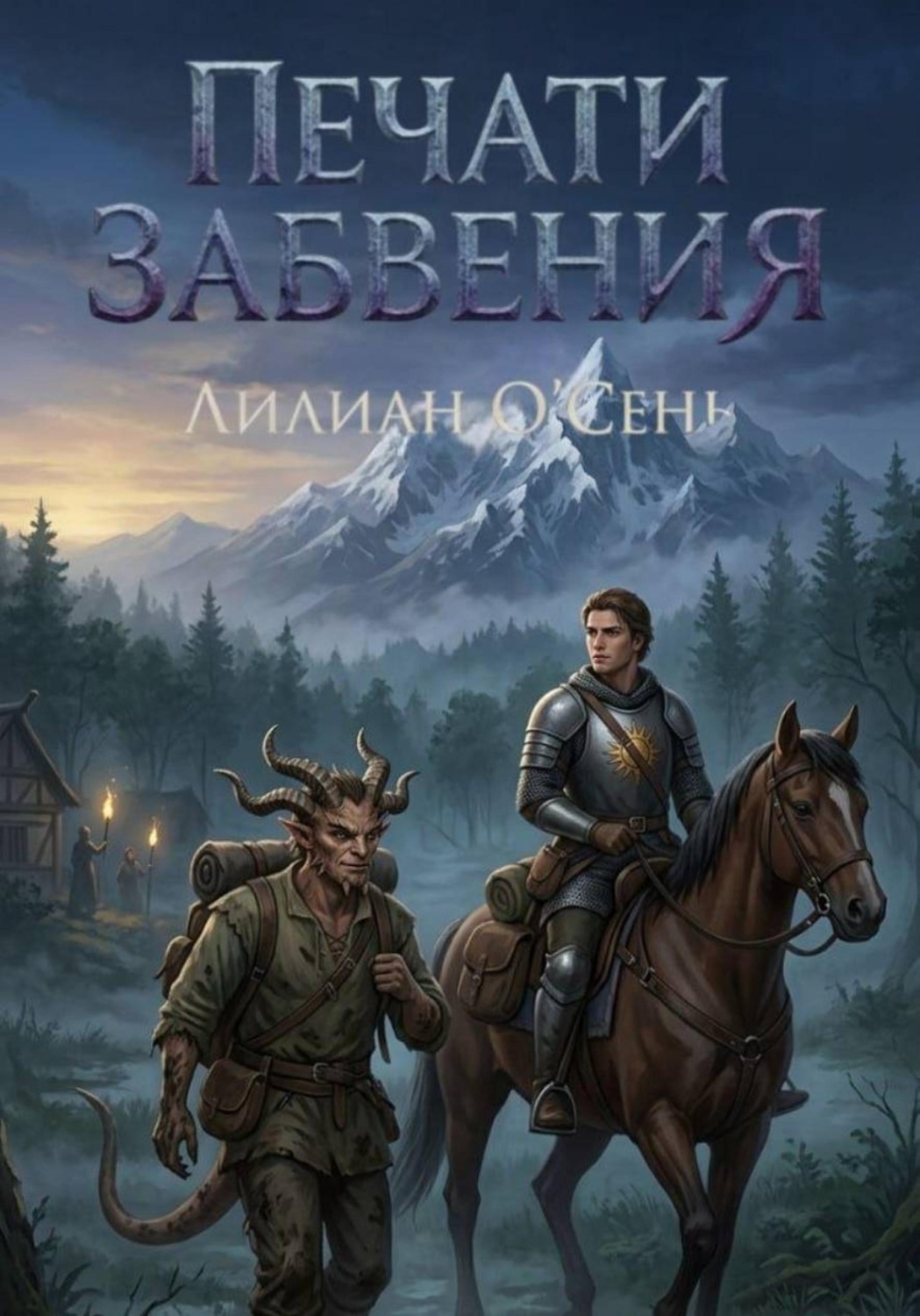 Обложка книги «Печати забвения»