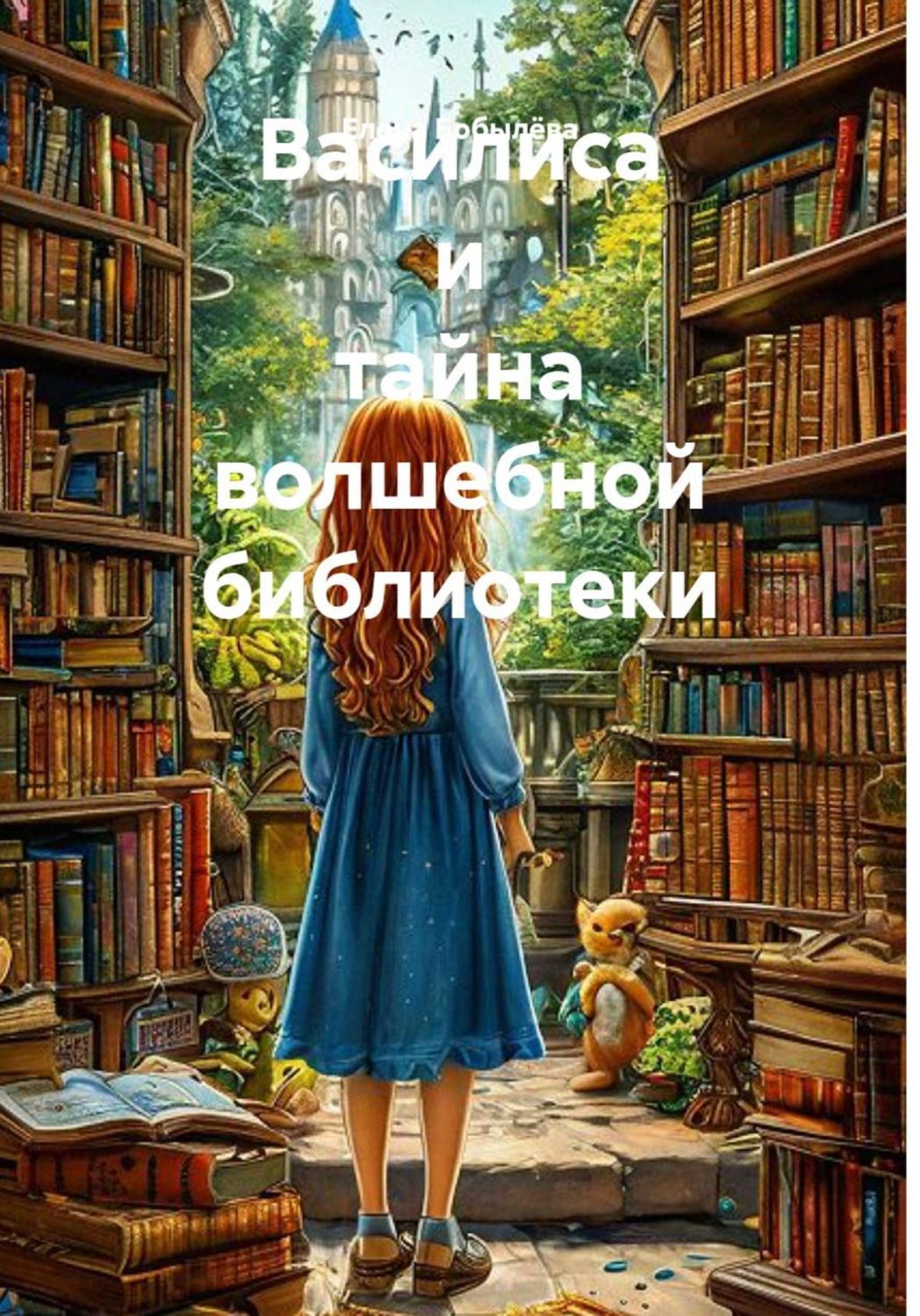 Обложка книги «Василиса и тайна волшебной библиотеки»