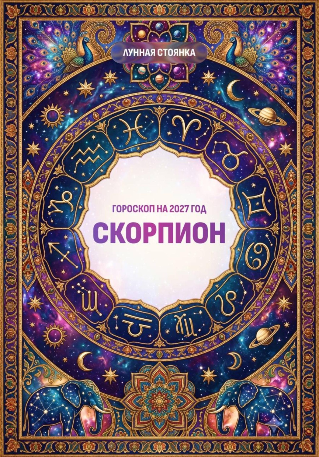 Обложка книги «Гороскоп на 2027 год: Скорпион»