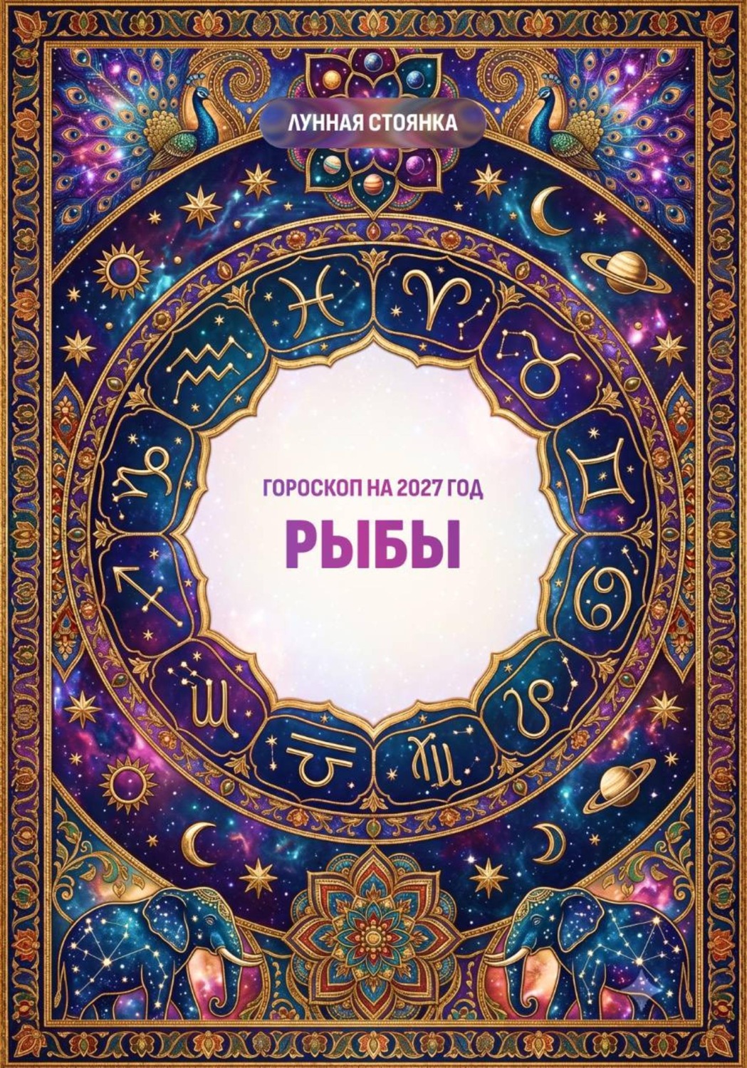 Обложка книги «Гороскоп на 2027 год: Рыбы»
