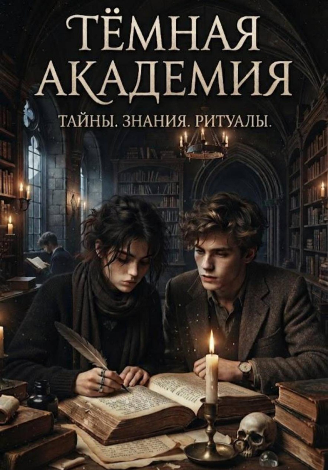 Обложка книги «Тёмная академия»