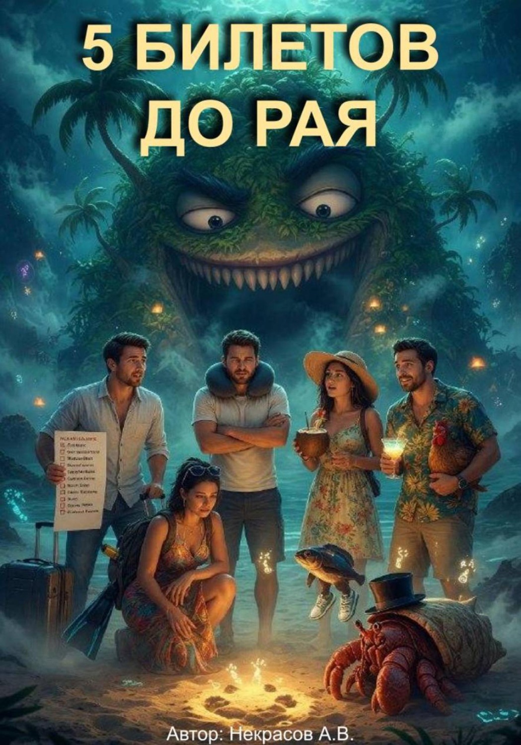 Обложка книги «5 билетов до Рая»