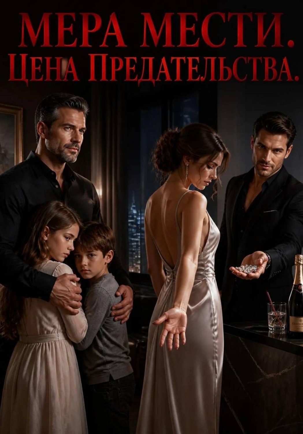 Обложка книги «Мера мести. Цена предательства»
