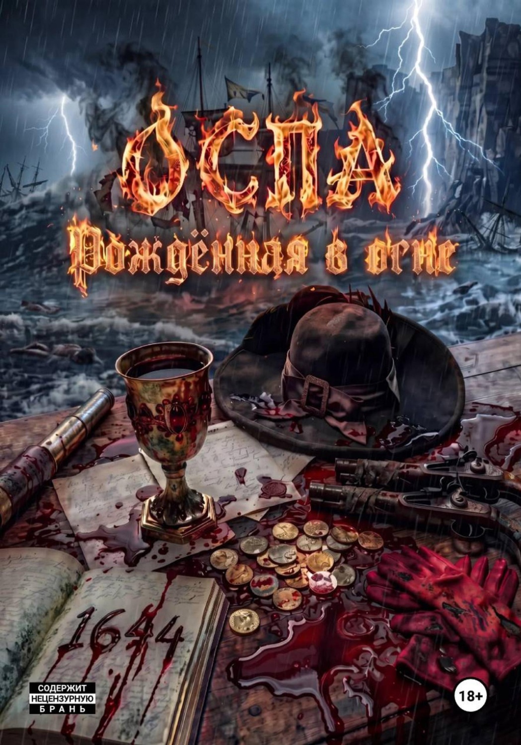 Обложка книги «ОСПА: Рождённая в огне»