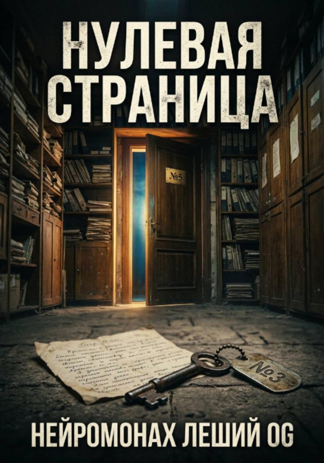 Обложка книги «Нулевая страница»