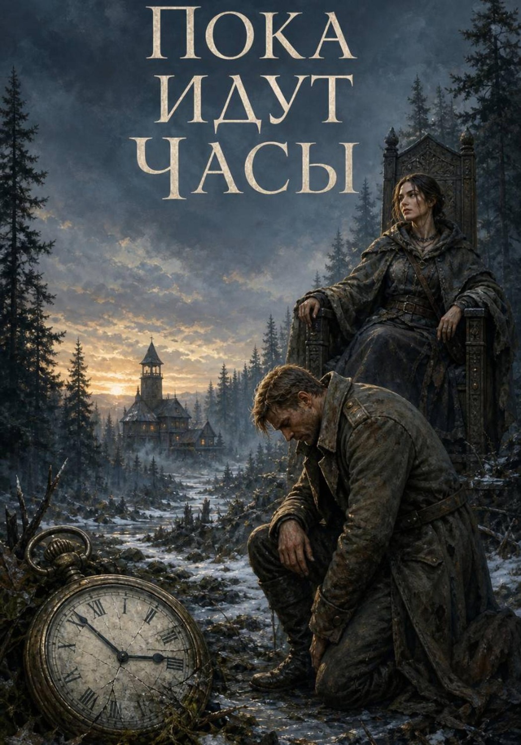 Обложка книги «Пока идут часы»
