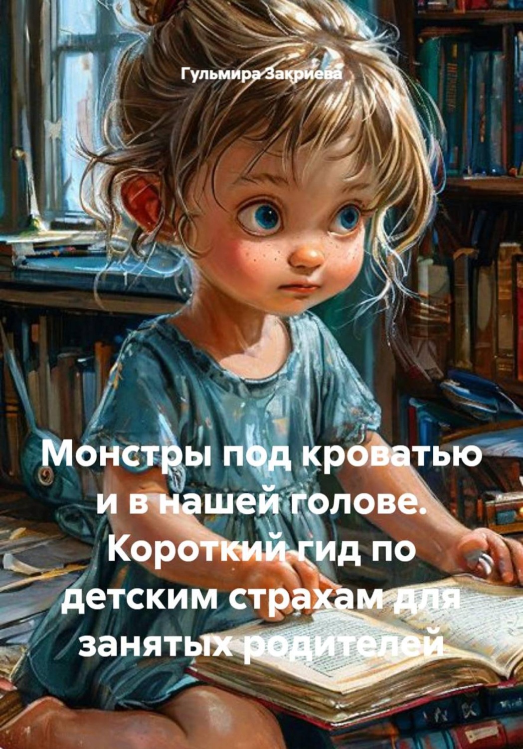 Обложка книги «Монстры под кроватью и в нашей голове. Короткий гид по детским страхам для занятых родителей»