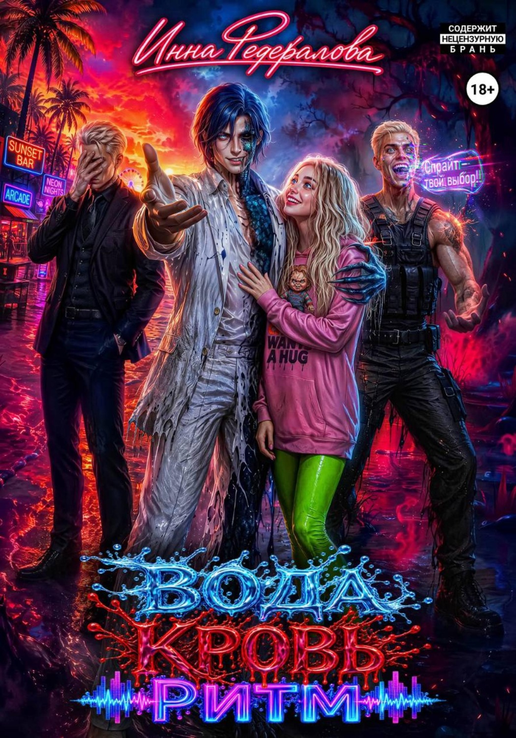 Обложка книги «Вода. Кровь. Ритм»