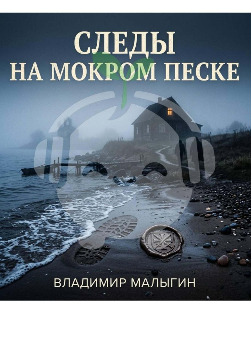Обложка книги «Следы на мокром песке»