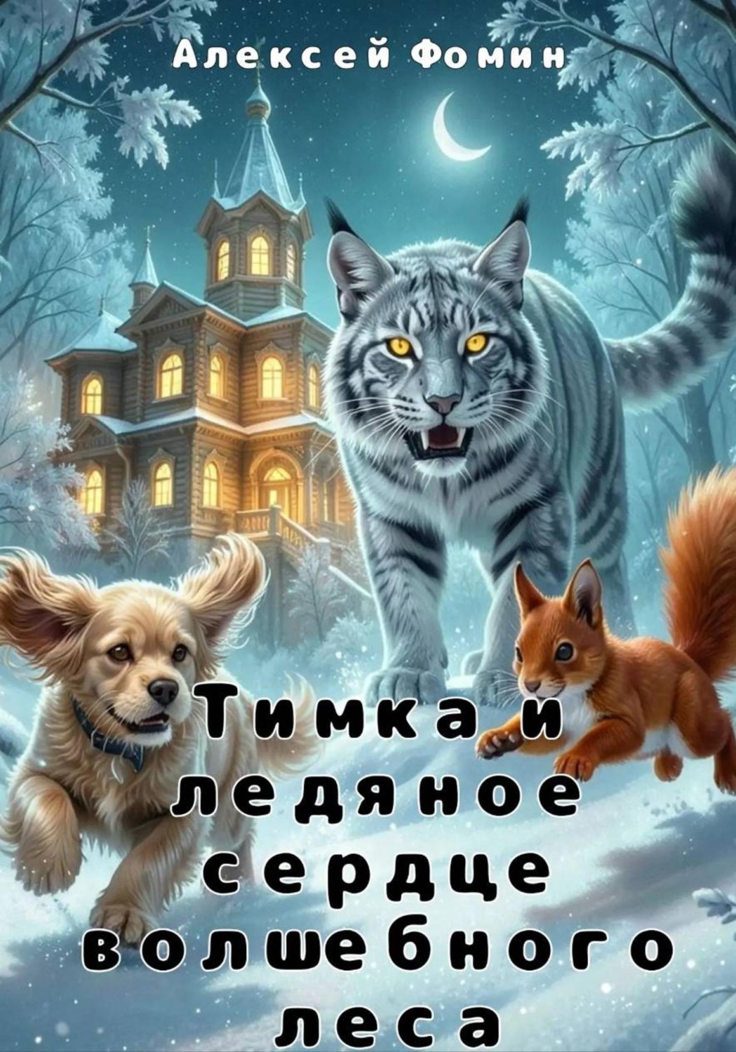 Обложка книги «Тимка и ледяное сердце волшебного леса»