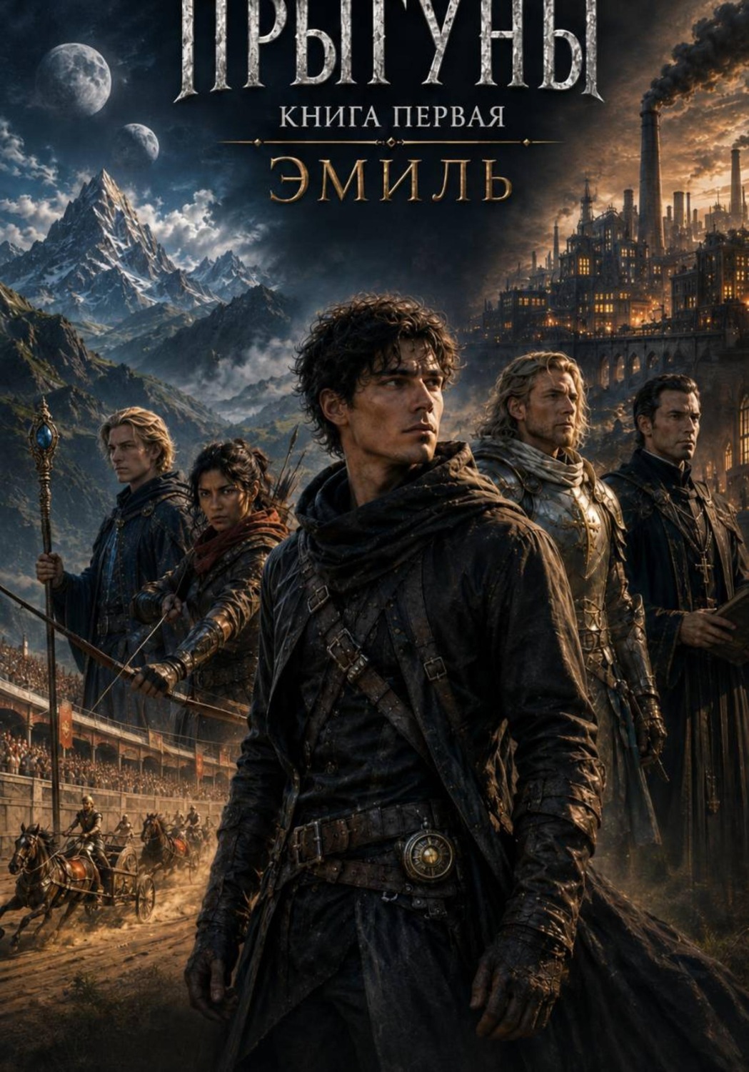 Обложка книги «Прыгуны. Книга первая: Эмиль»