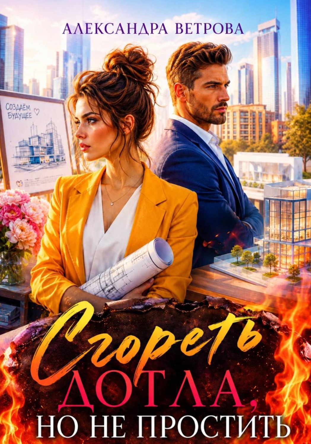 Обложка книги «Сгореть дотла, но не простить»