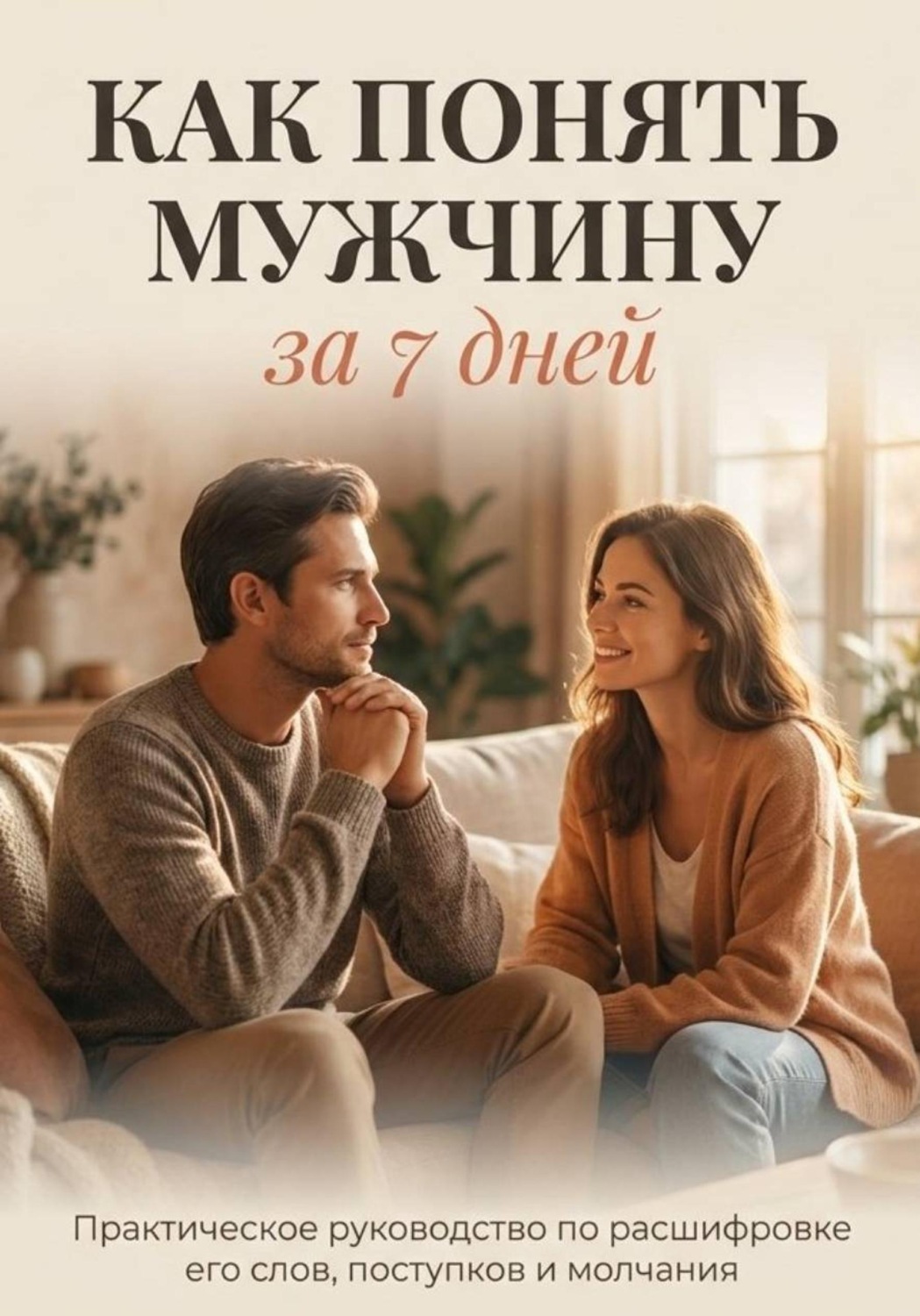 Обложка книги «Как понять мужчину за 7 дней»