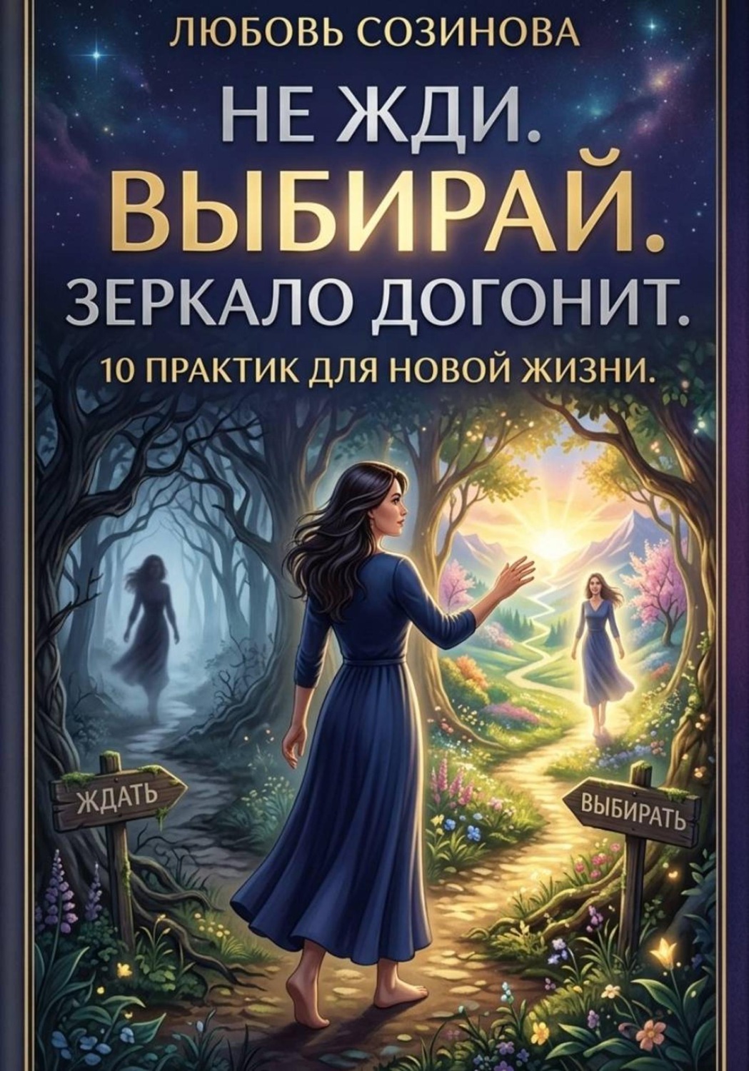 Обложка книги «Не жди. Выбирай. Зеркало догонит»