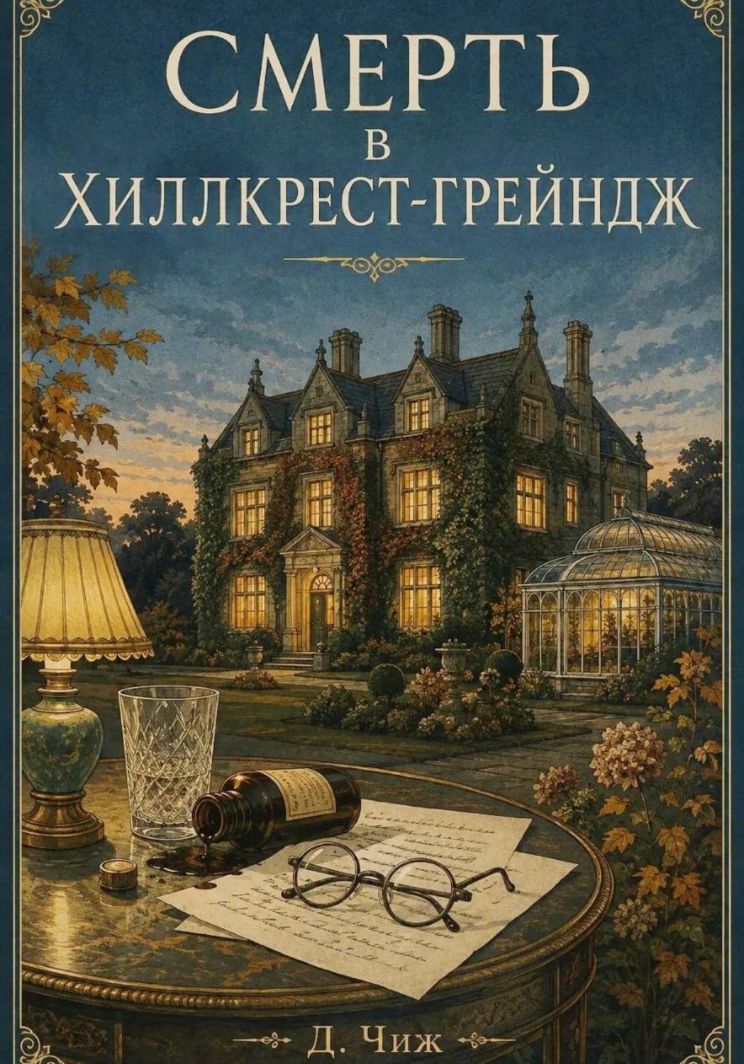 Обложка книги «Смерть в Хиллкрест-Грейндж»
