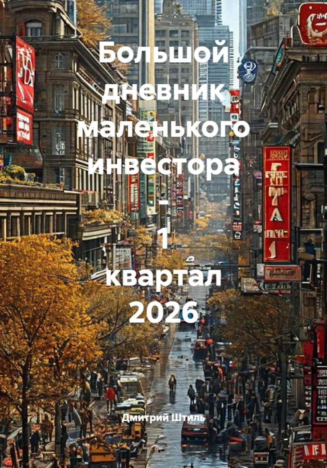 Обложка книги «Большой дневник маленького инвестора - 1 квартал 2026»