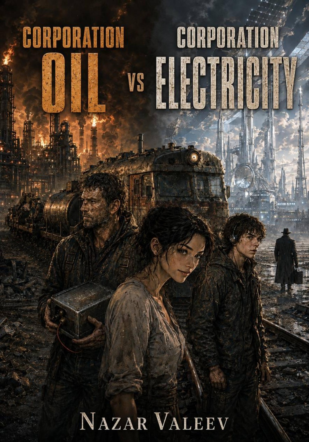 Обложка книги «Corporation Oil vs Corporation Electricity»