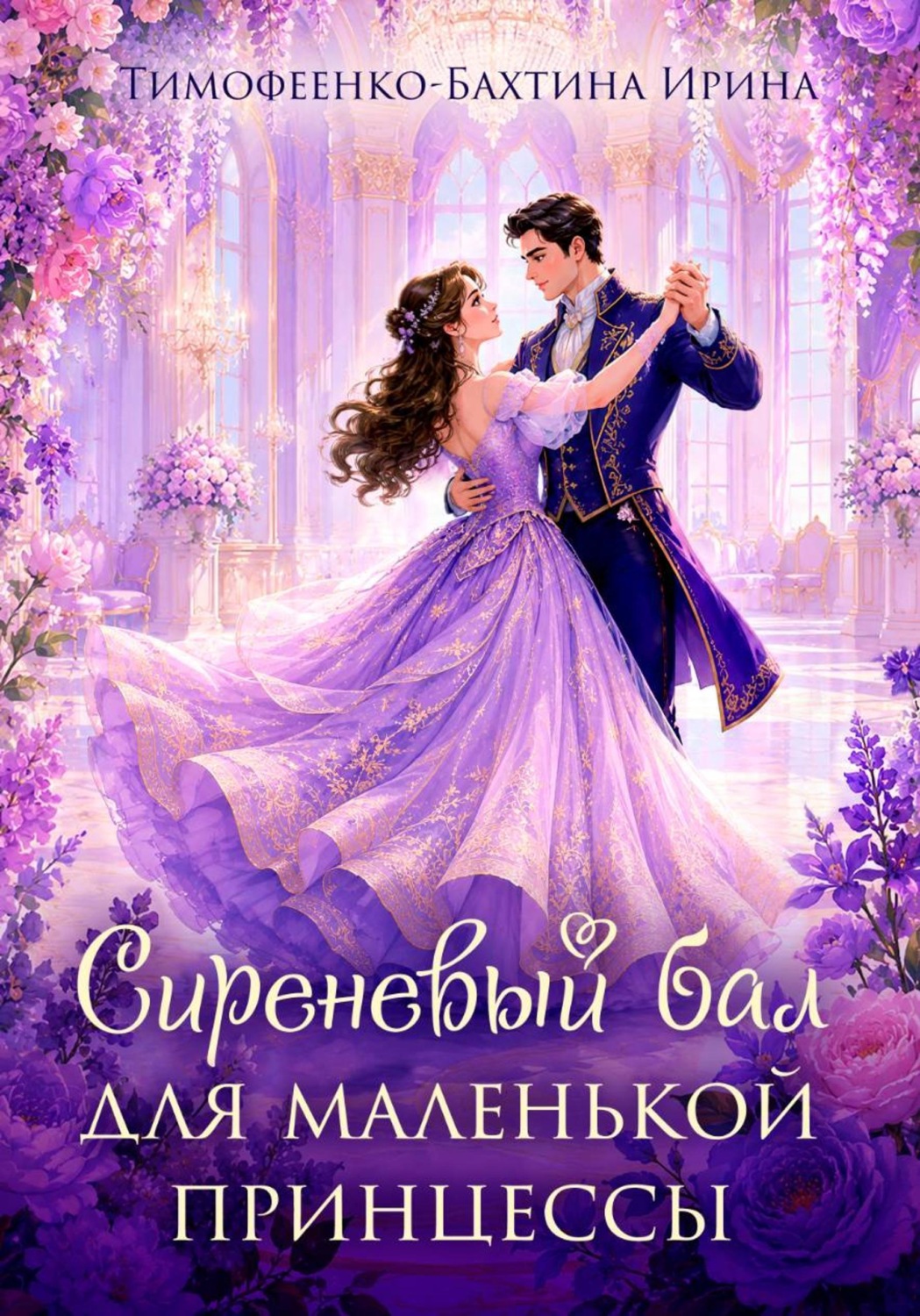 Обложка книги «Сиреневый бал для маленькой принцессы»