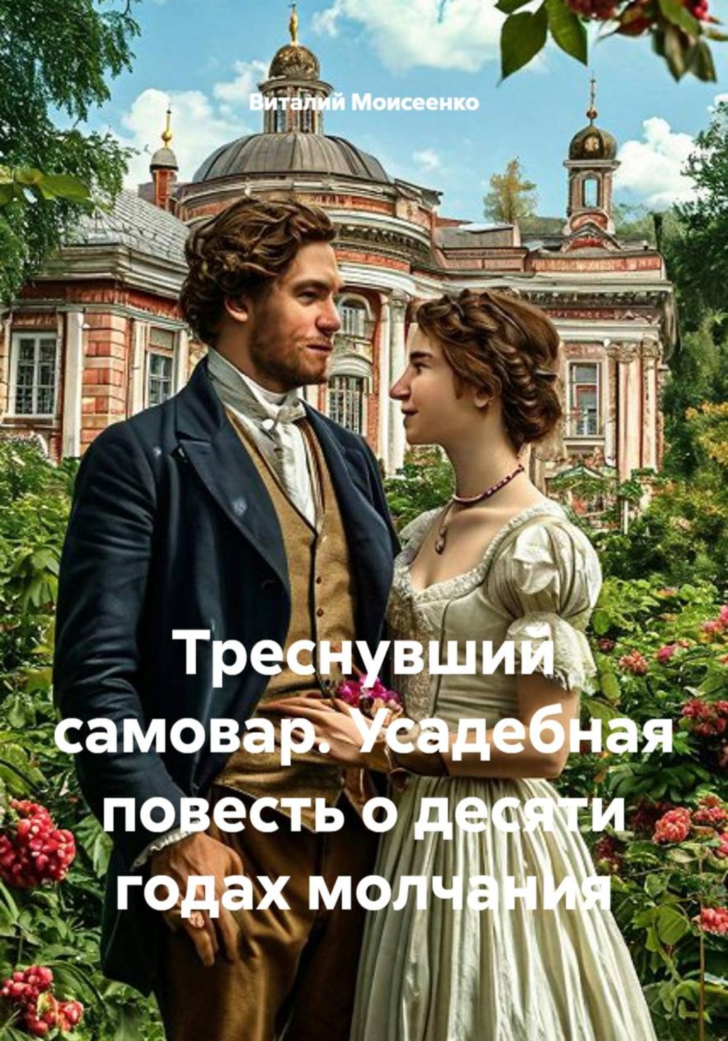 Обложка книги «Треснувший самовар. Усадебная повесть о десяти годах молчания»