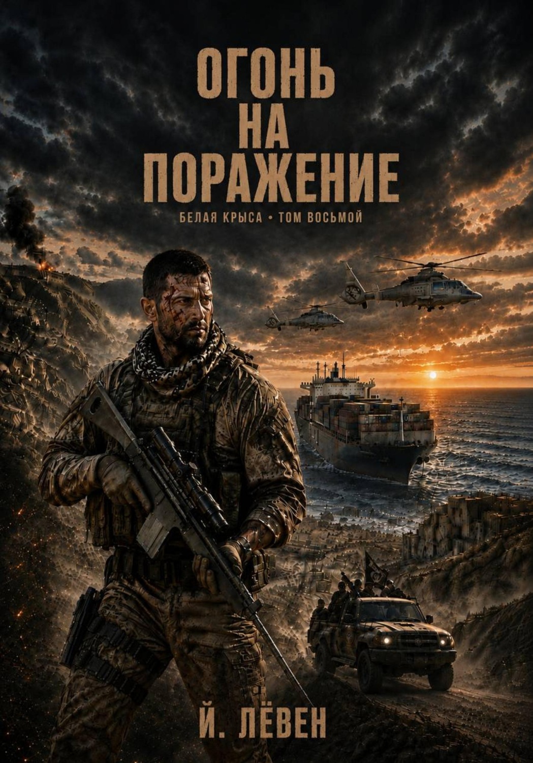 Обложка книги «Огонь на поражение»