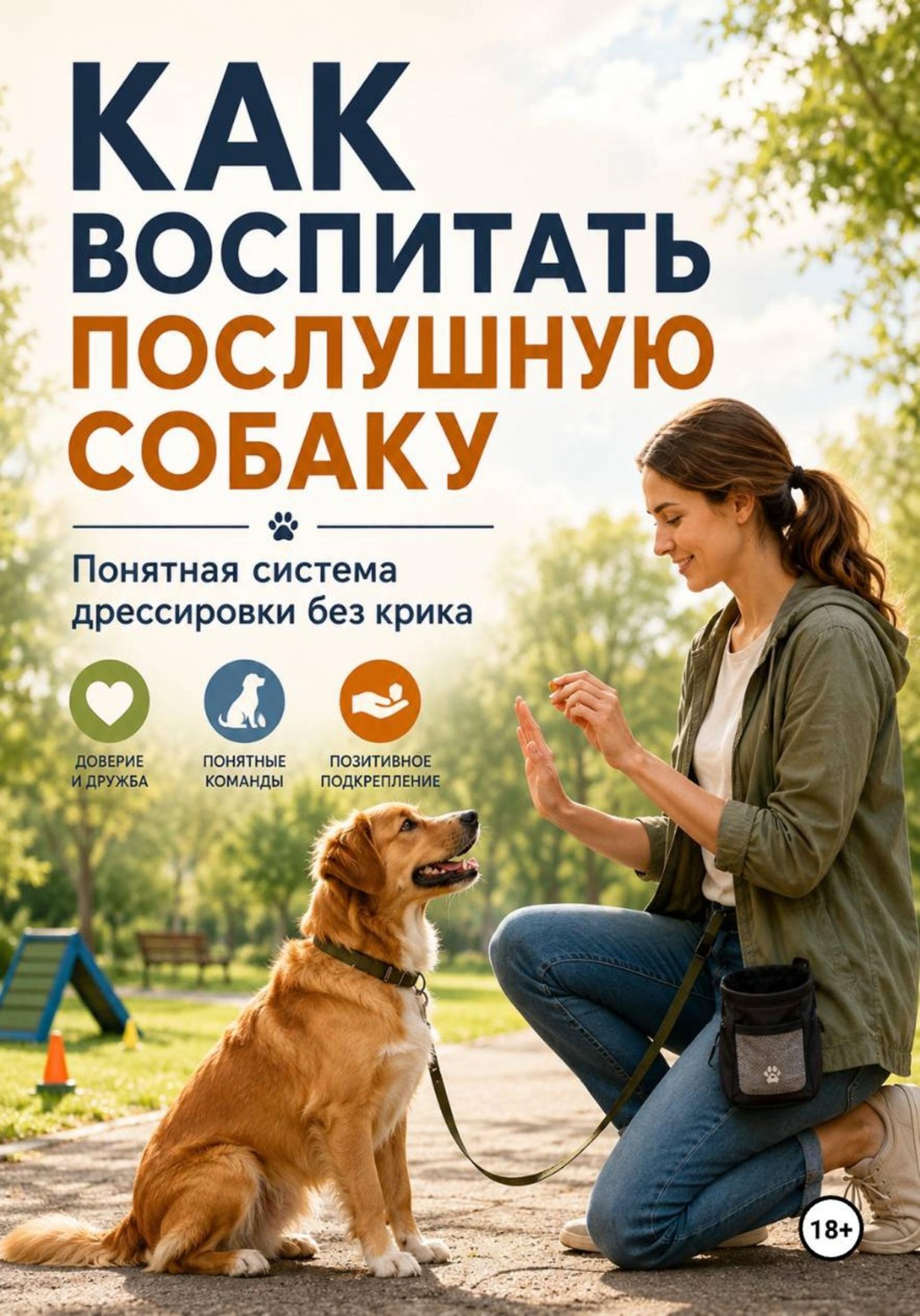 Обложка книги «Как воспитать послушную собаку»