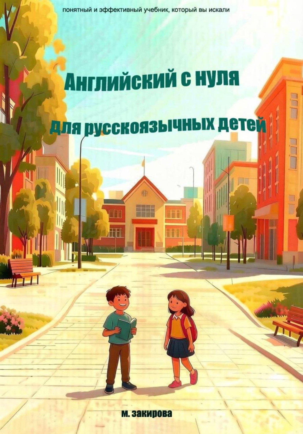 Обложка книги «Английский с нуля для русскоязычных детей»
