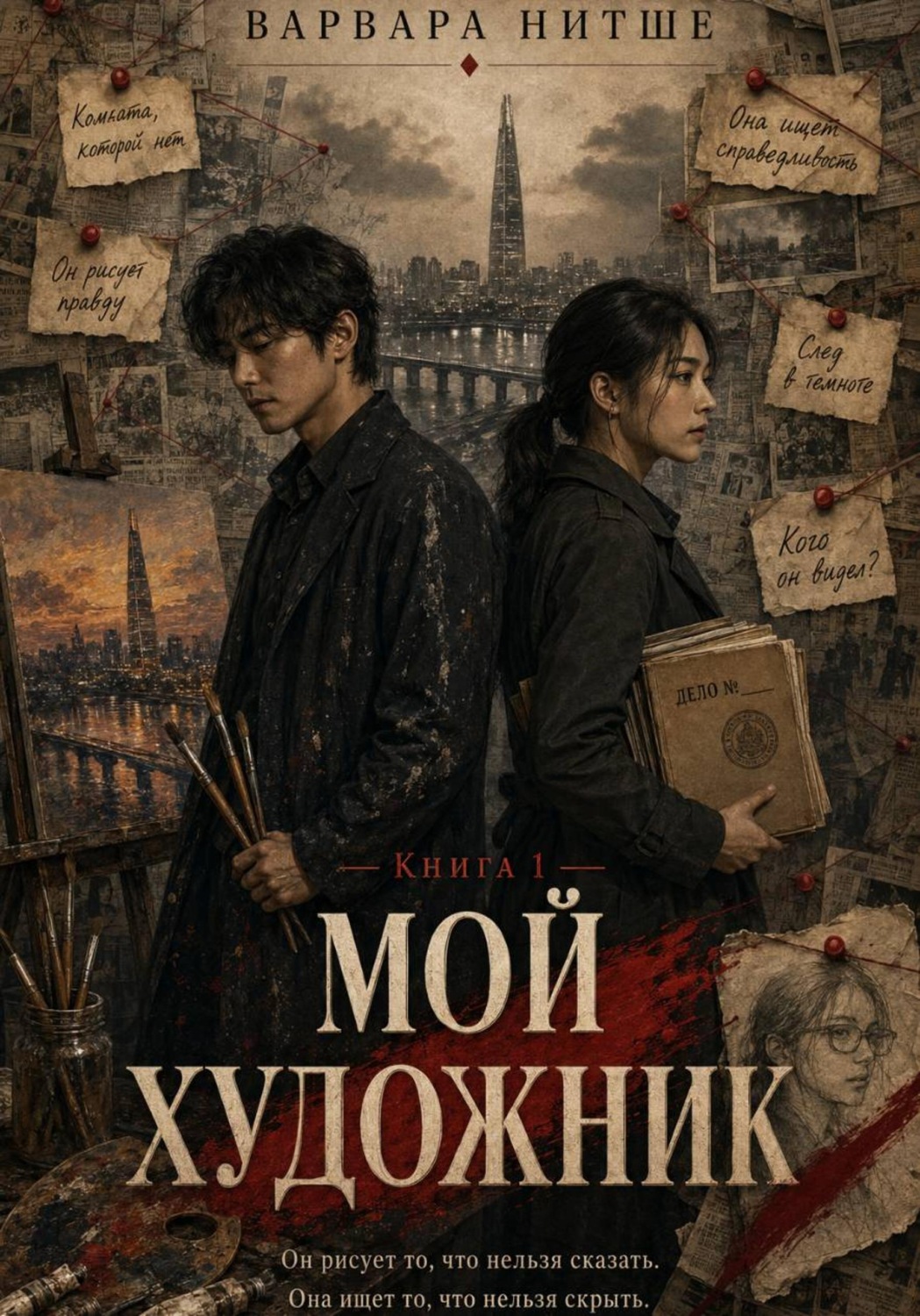 Обложка книги «Мой художник. Книга 1»