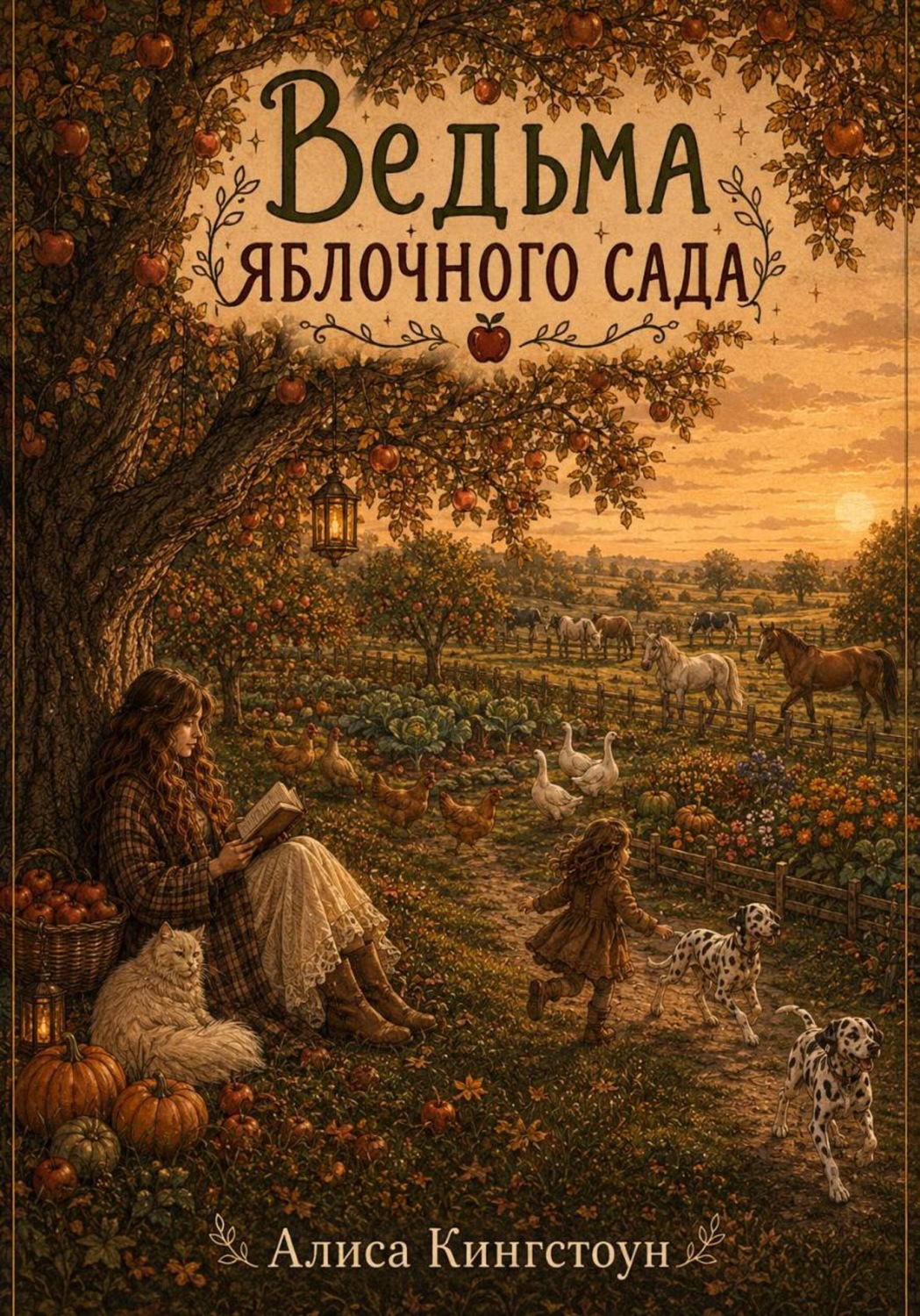 Обложка книги «Ведьма яблочного сада»