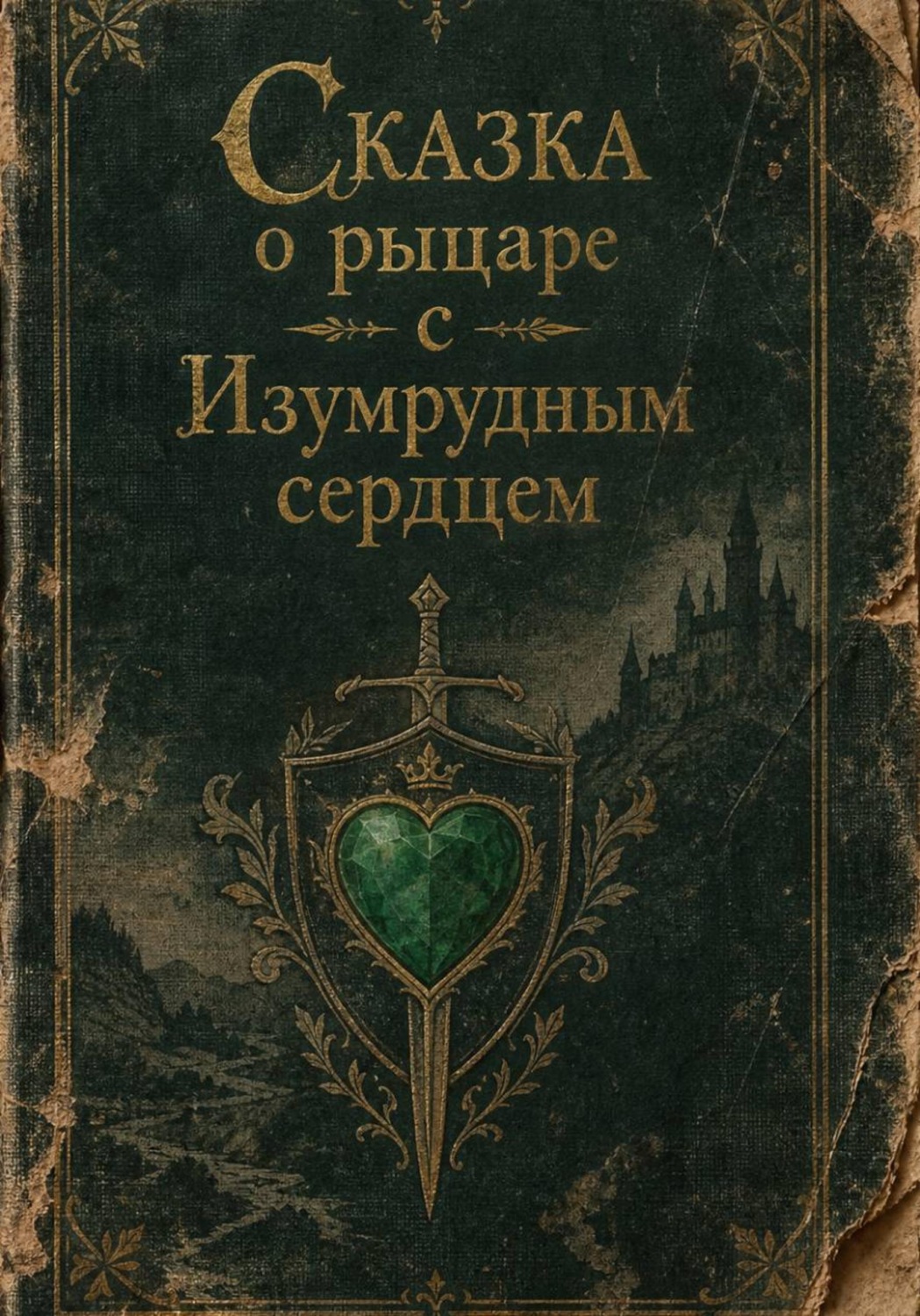 Обложка книги «Сказка о рыцаре с Изумрудным сердцем»