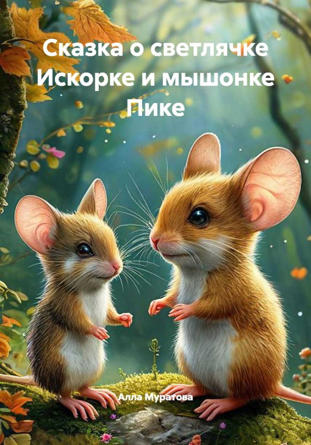 Обложка книги «Сказка о светлячке Искорке и мышонке Пике»
