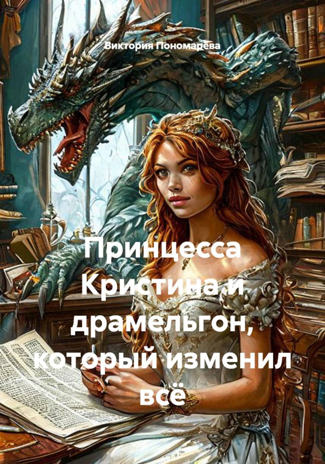 Обложка книги «Принцесса Кристина и драмельгон, который изменил всё»