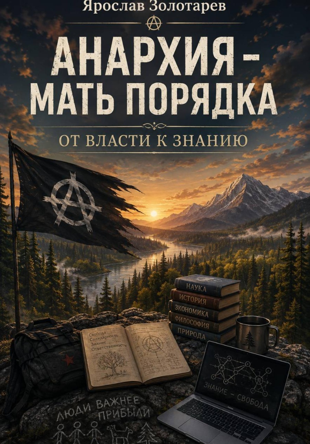 Обложка книги «Анархия - мать порядка. От власти к знанию»