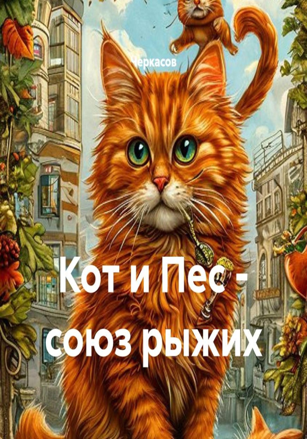 Обложка книги «Кот и Пес - союз рыжих»