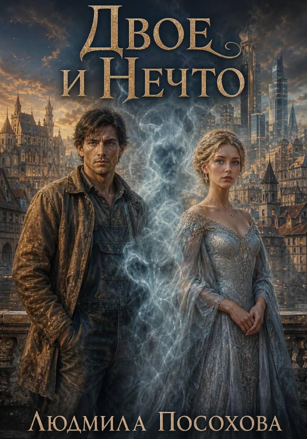 Обложка книги «Двое и Нечто»