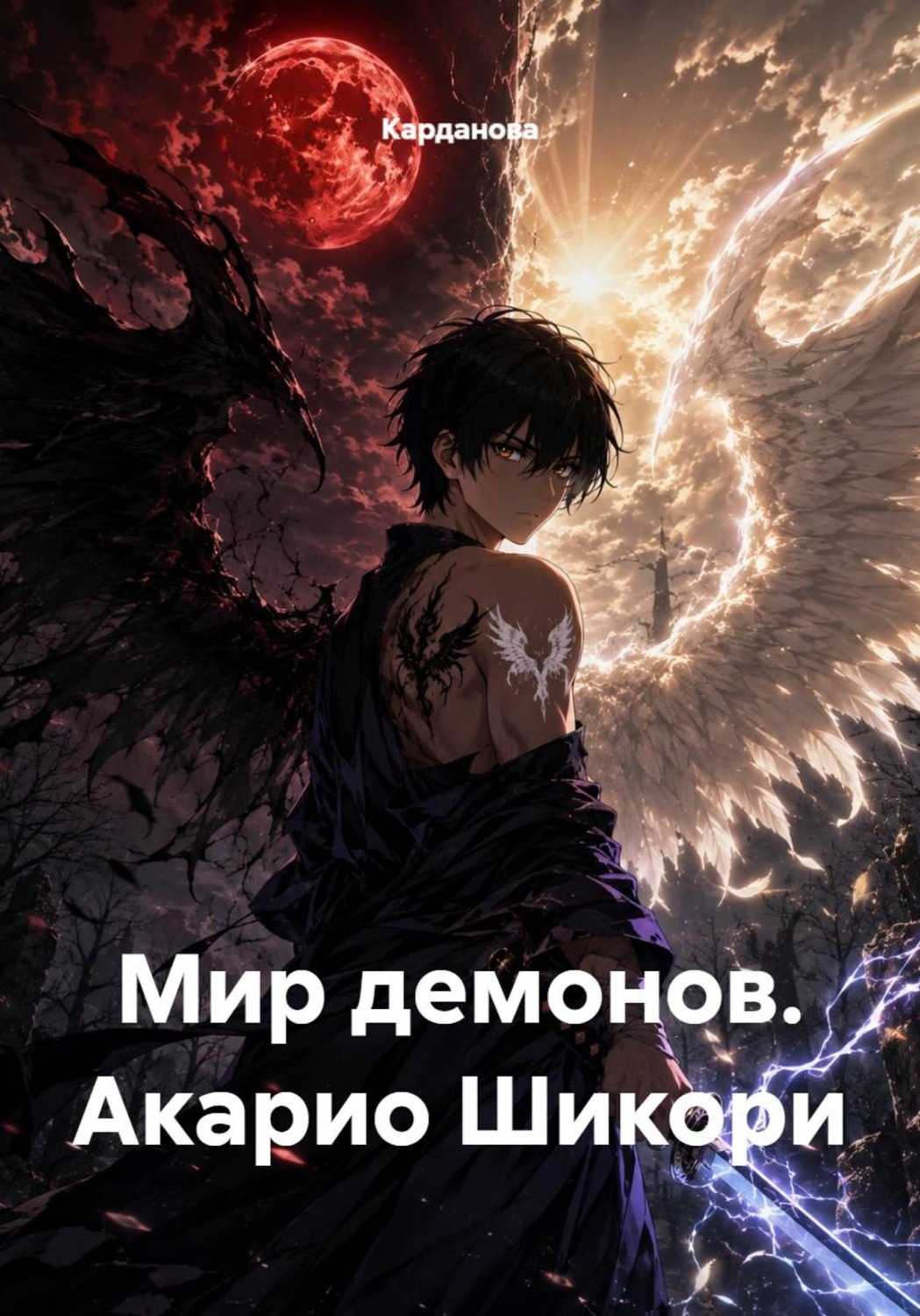 Обложка книги «Мир демонов. Акарио Шикори»