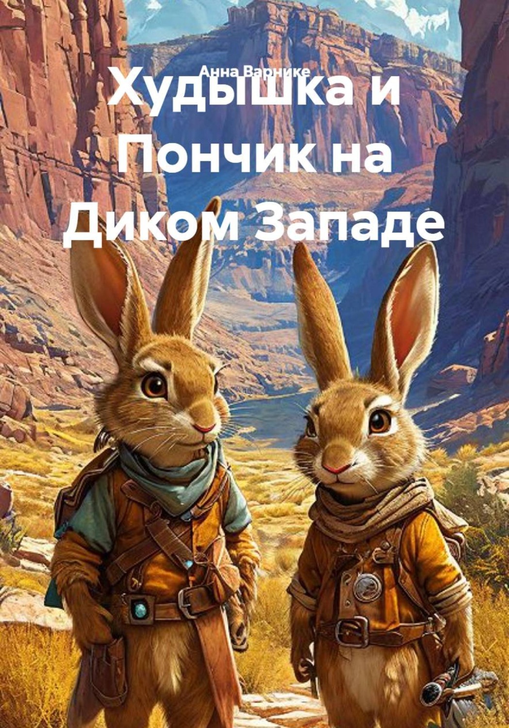Обложка книги «Худышка и Пончик на Диком Западе»