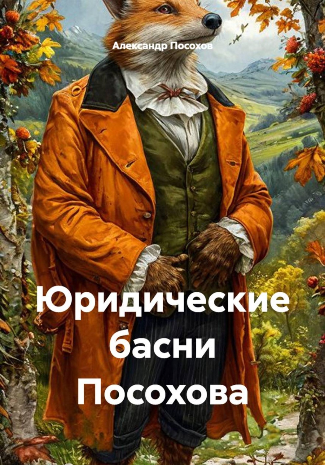Обложка книги «Юридические басни Посохова»
