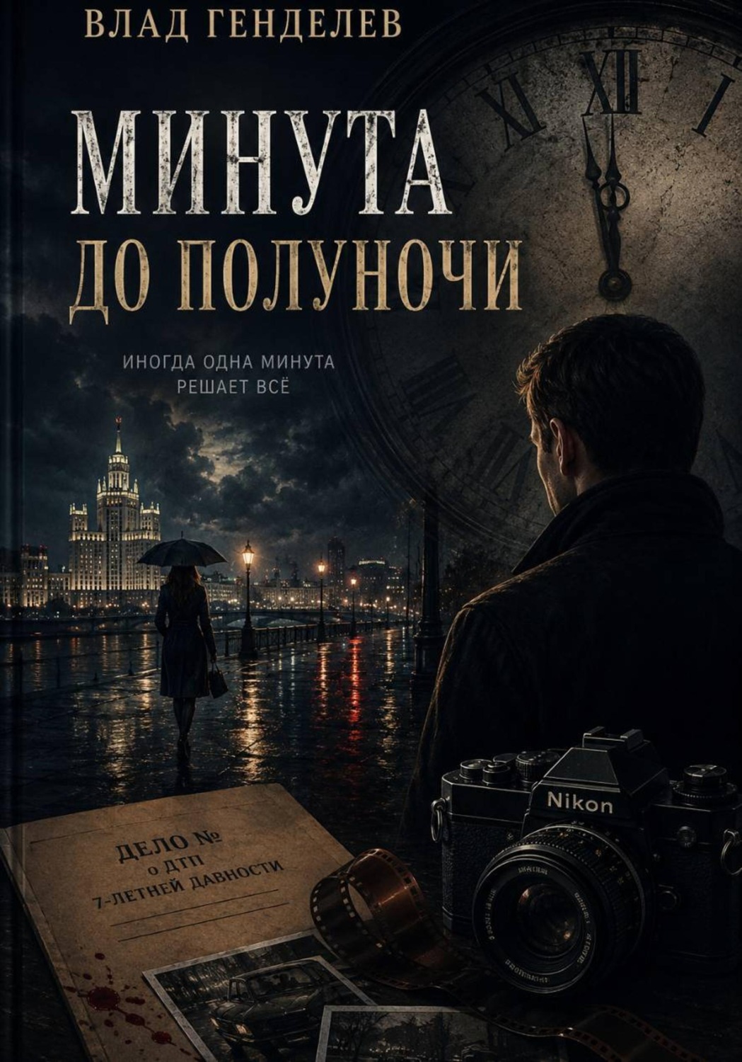 Обложка книги «Минута до полуночи»