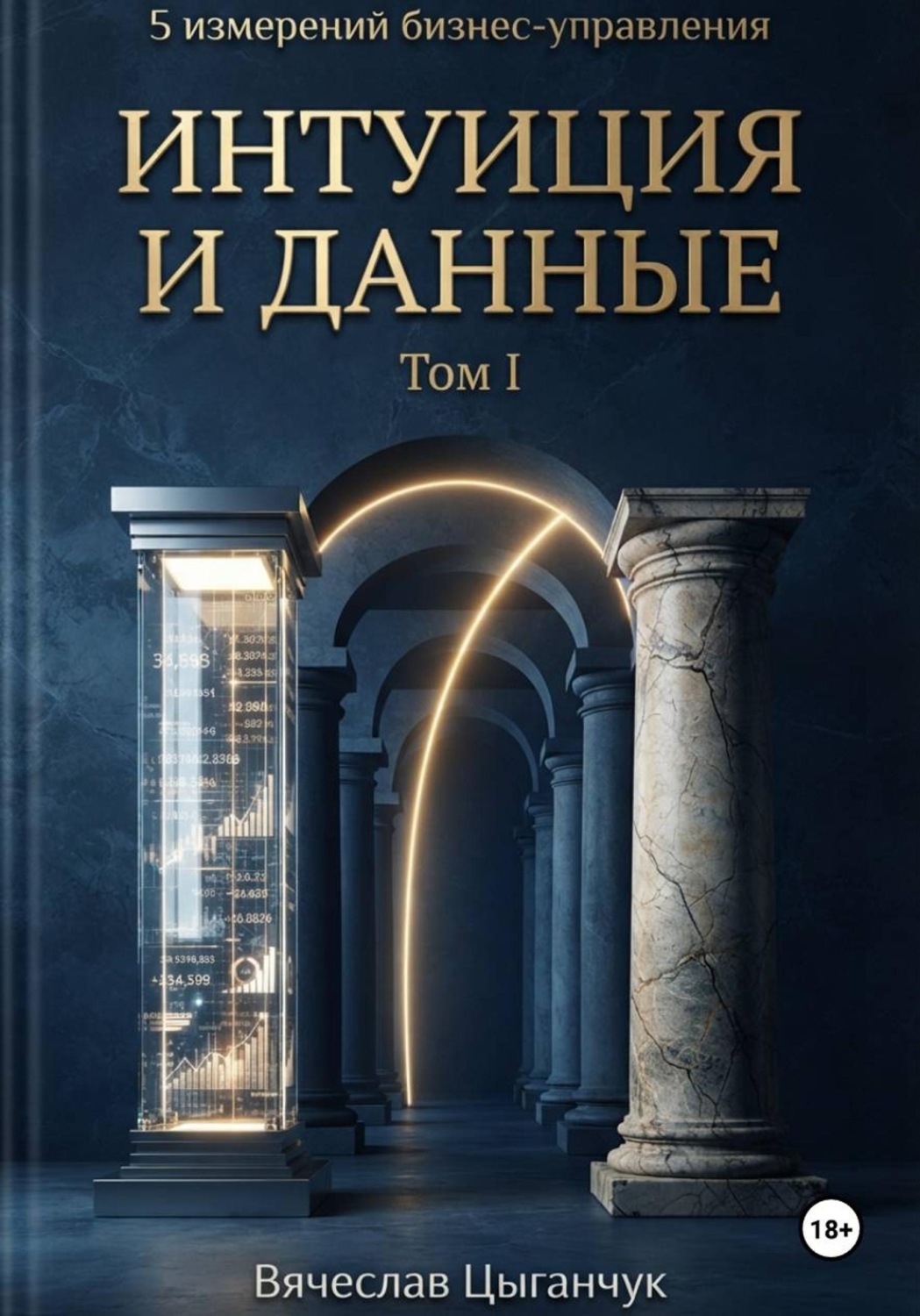 Обложка книги «5 измерений бизнес-управления. Том I. Интуиция и данные»