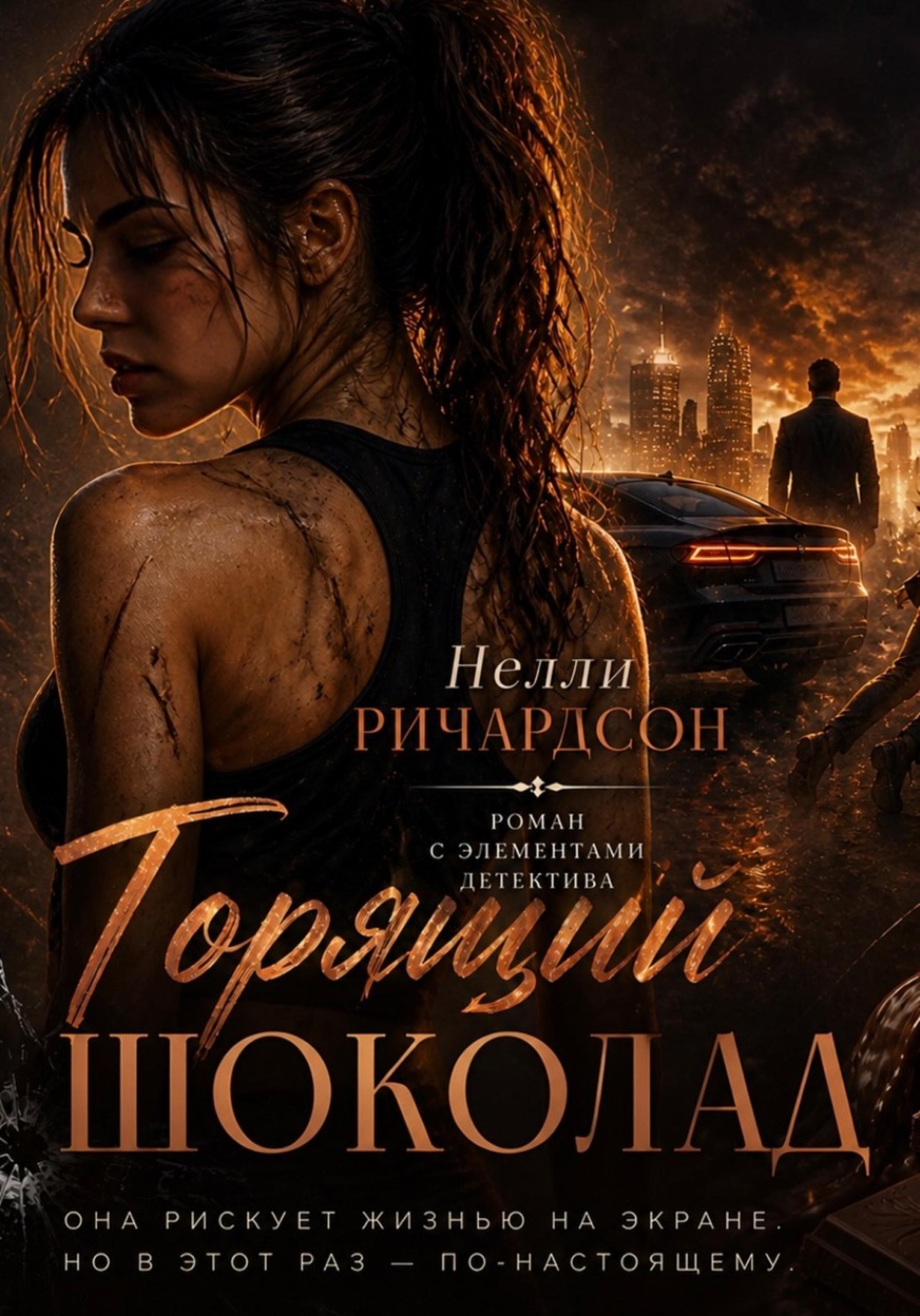 Обложка книги «Горящий шоколад»
