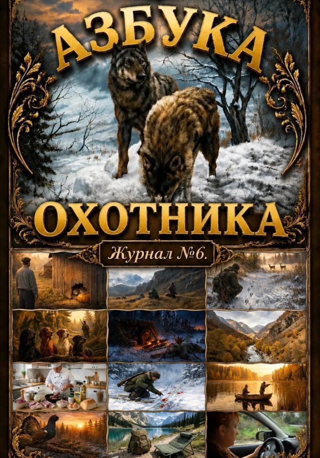 Обложка книги «Азбука охотника. Журнал номер 6»
