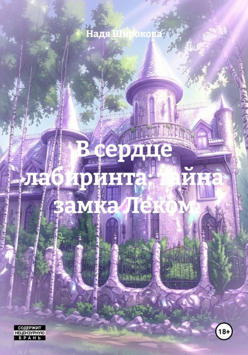 Обложка книги «В сердце лабиринта: тайна замка Леком»