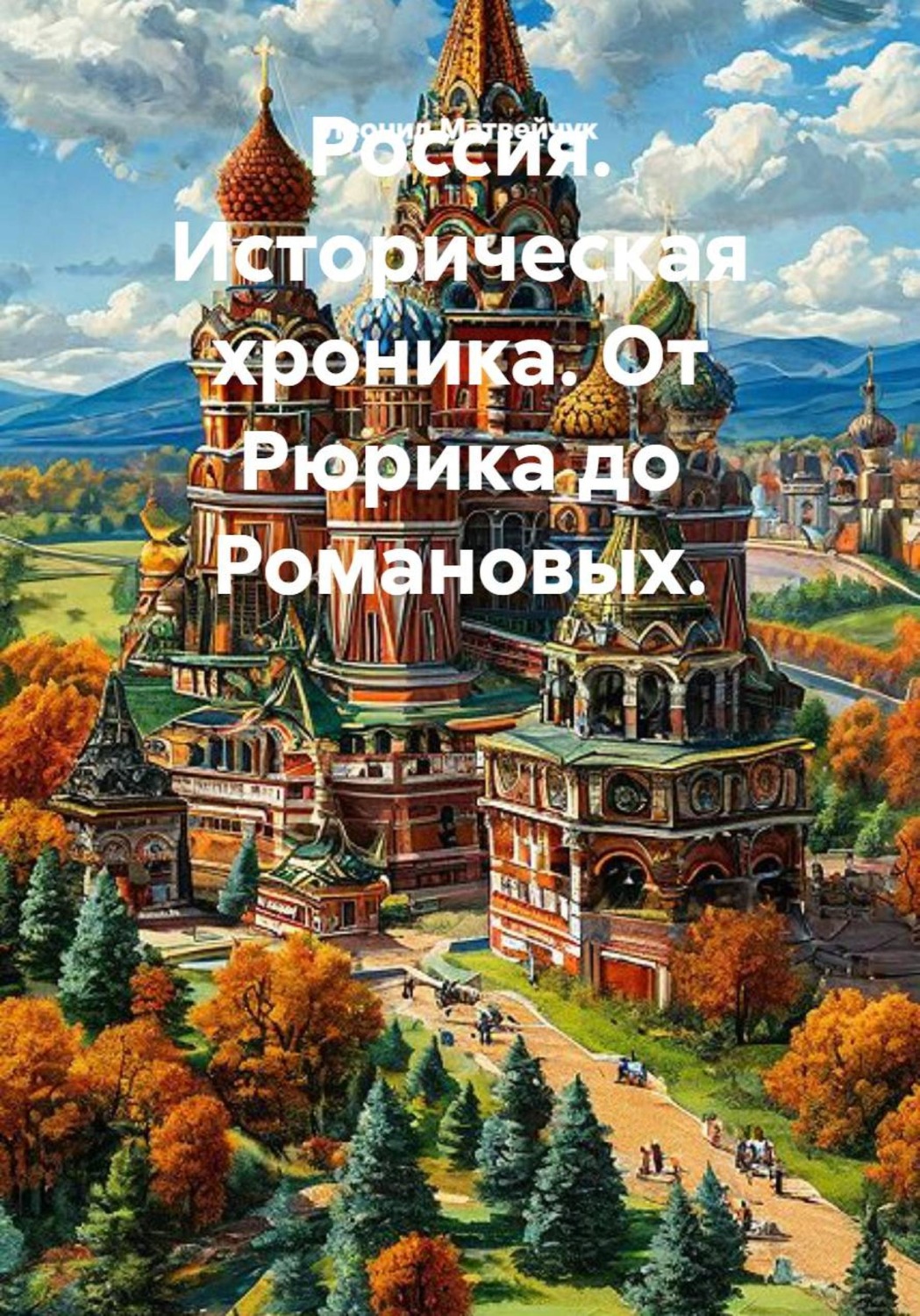 Обложка книги «Россия. Историческая хроника. От Рюрика до Романовых»