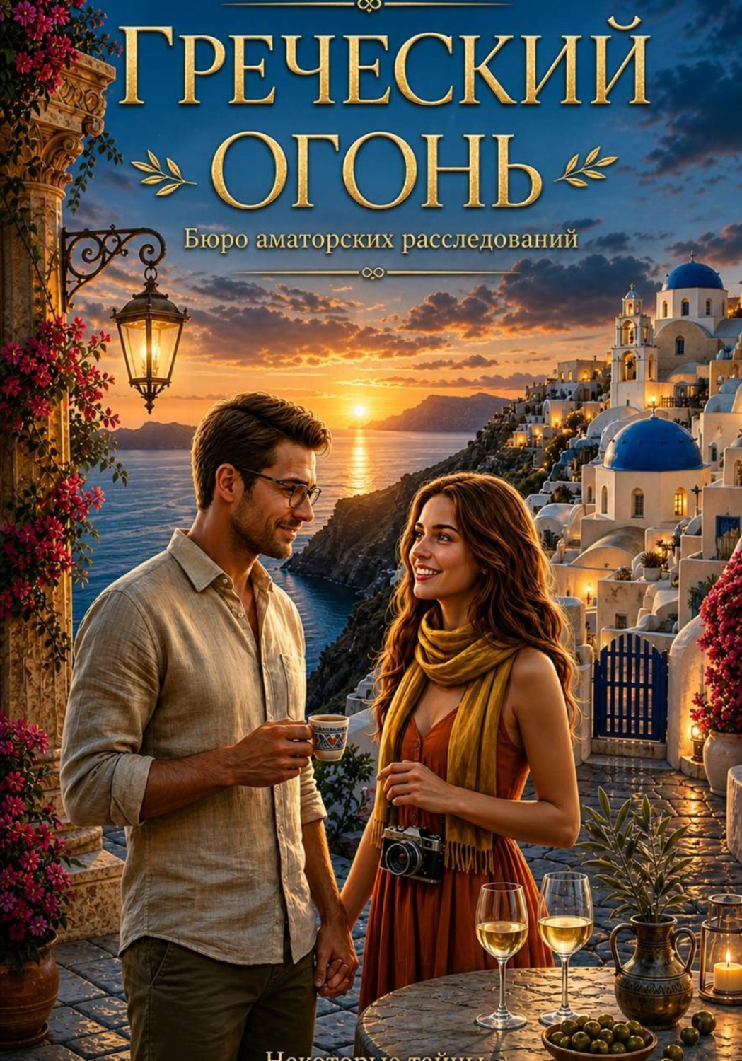 Обложка книги «Греческий огонь»