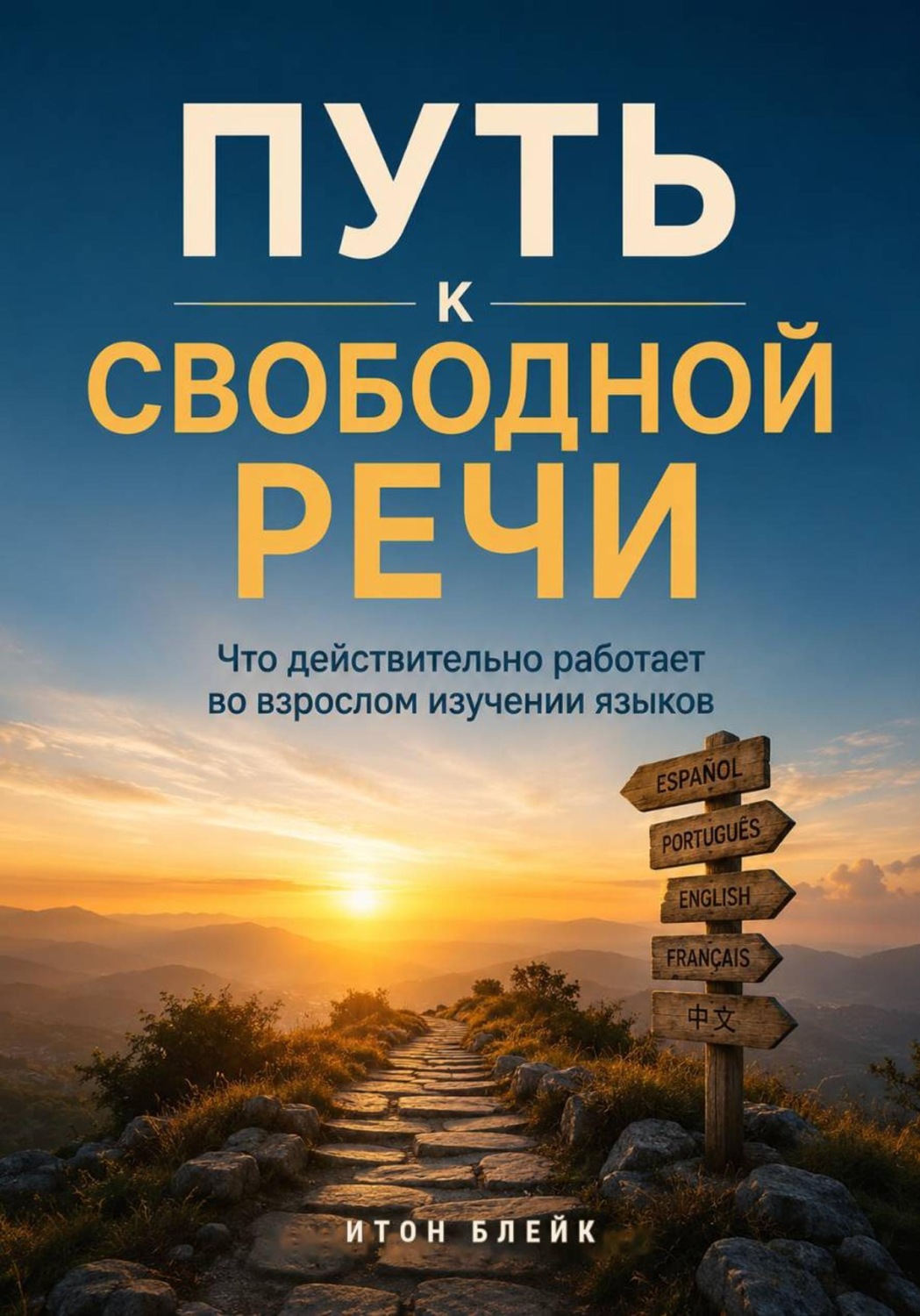 Обложка книги «Путь к свободной речи. Что действительно работает во взрослом изучении языков»
