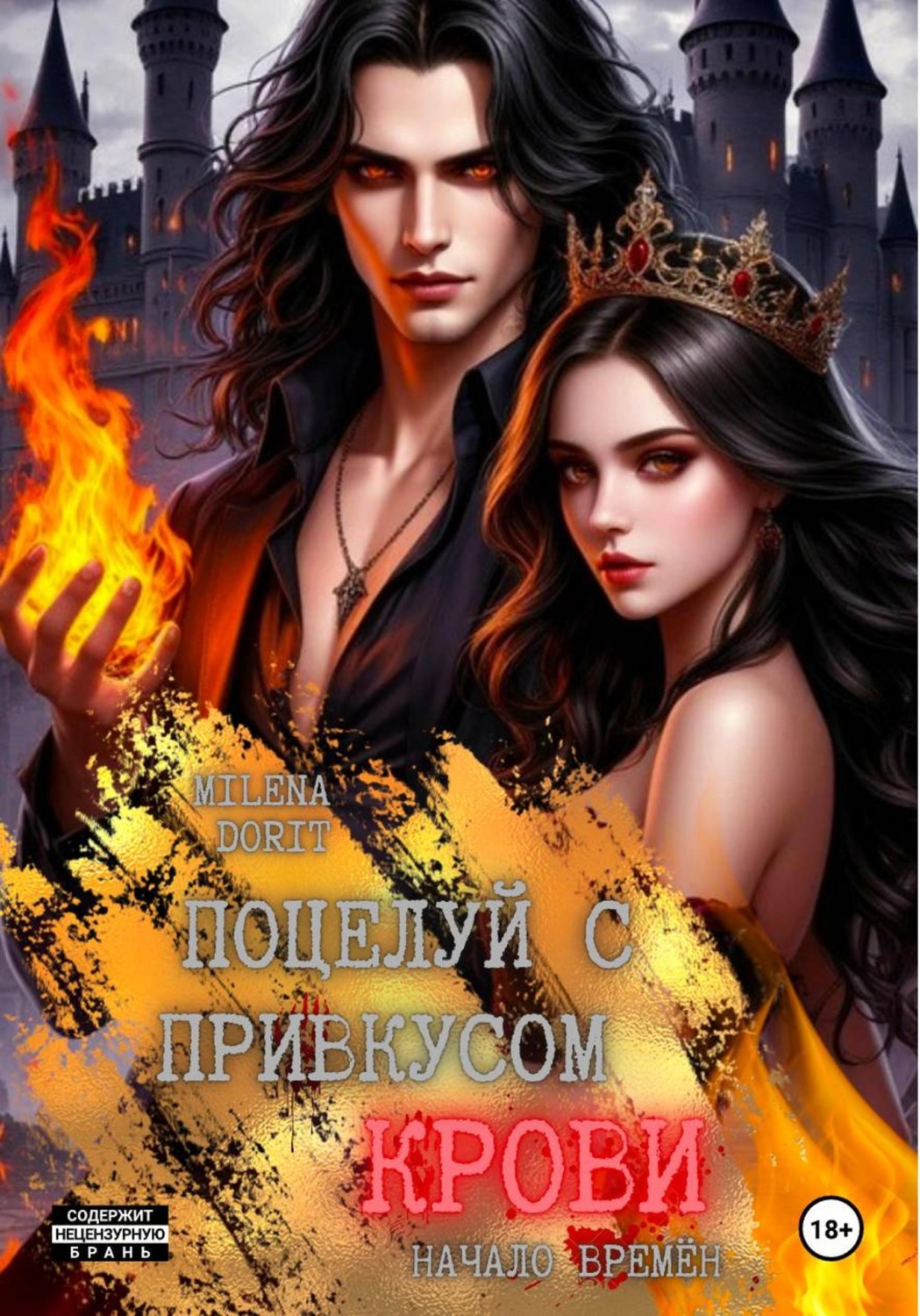 Обложка книги «Поцелуй с привкусом крови»
