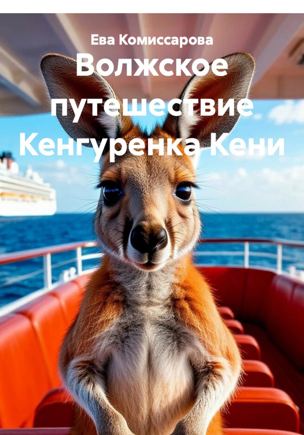 Обложка книги «Волжское путешествие Кенгуренка Кени»