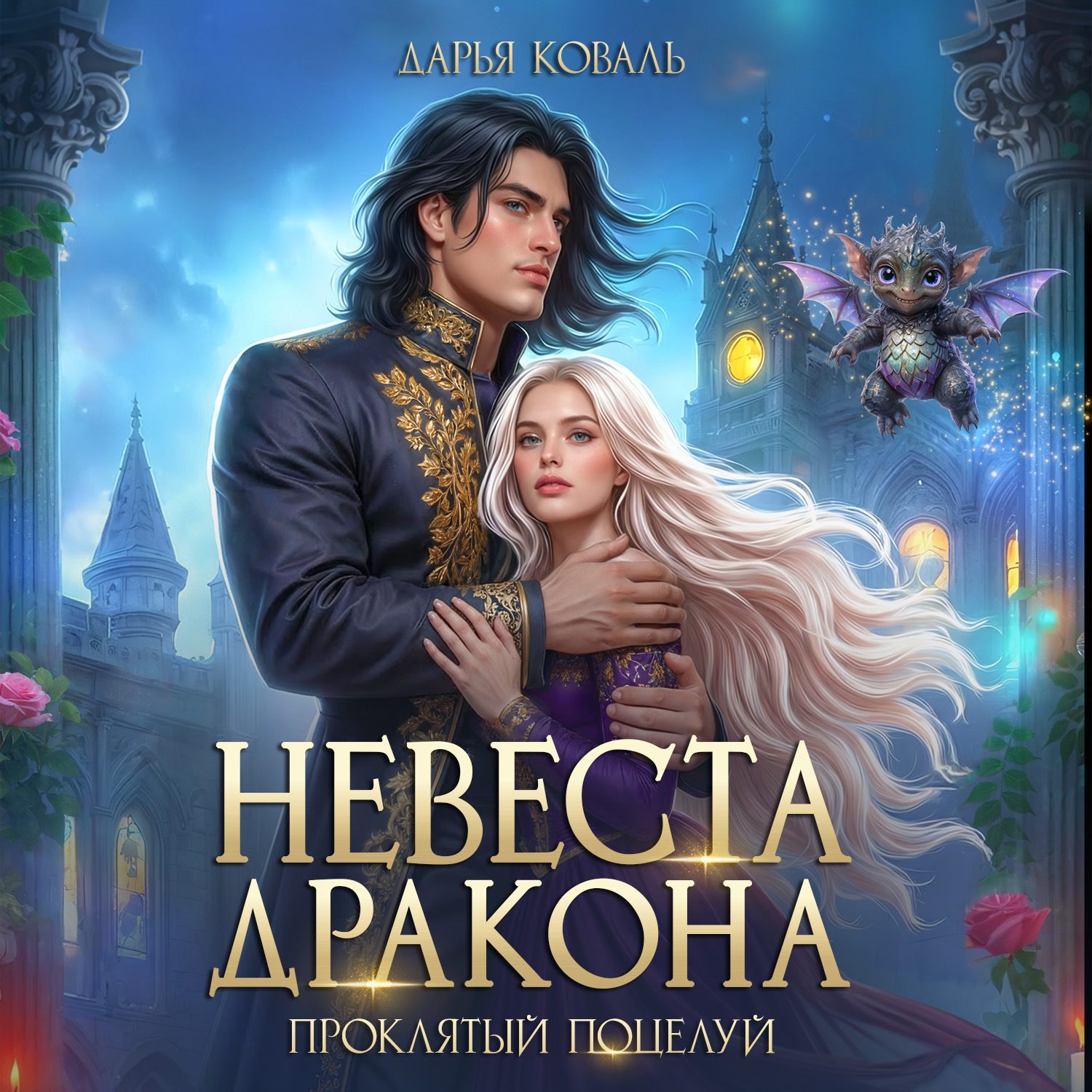 Обложка книги «Невеста дракона. Проклятый поцелуй»