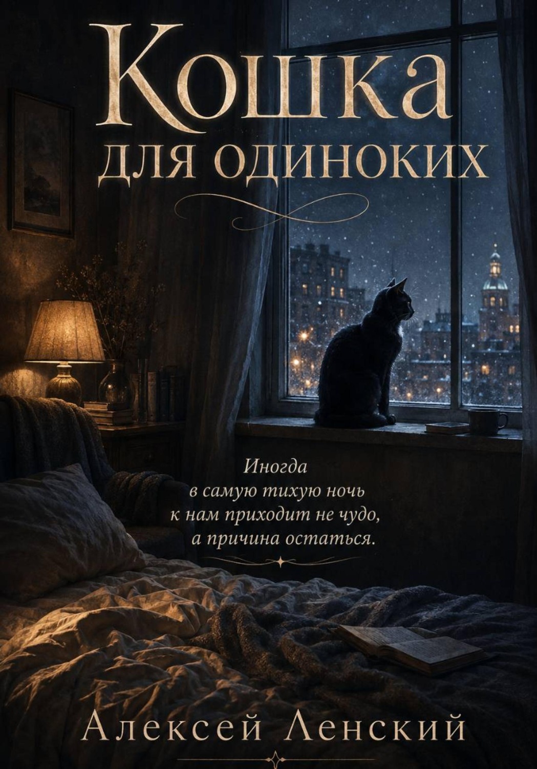 Обложка книги «Кошка для одиноких»
