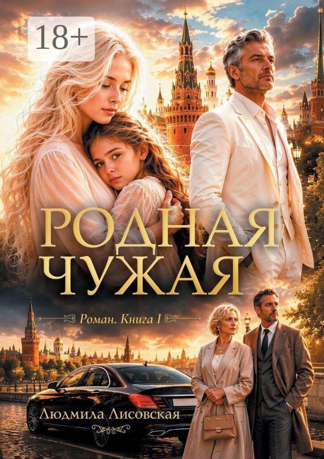 Обложка книги «Родная чужая. Роман. Книга 1»